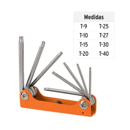 Juegos de 8 Llaves Torx Tnavaja Truper 15569 - Truper 3