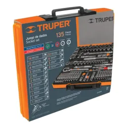 Juegos de Herramientas 135 Piezas Mixto STD MM E1/4-3/8-1/2 EM Truper 13975 - Truper 5
