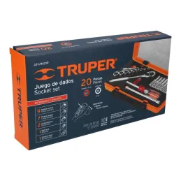 Juegos de Herramientas 20 piezas STD E1/4 EM Truper 13980 - Truper 5