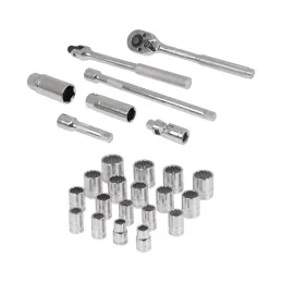 Juegos de Herramientas 25 piezas Mixto STD MM E3/8 EM Truper 13954 - Truper 3