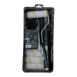 Kit para Pintar 7 Piezas, Bandeja 4" 5 Mini Rodillo en Nylon y Maneral, KIT-ROPI-420N 15023 Truper - Truper 4