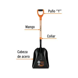 Lampas Carbonera T-2000 43-3/4" 32x58x111cm PuñoY ComfortGrip Truper 17164 - Truper 2