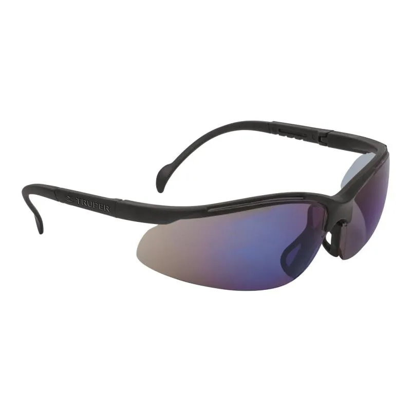 Lentes de Seguridad Vision Espejo Azul, 100% Policarbonato con UV Antirayadura, LEDE-EZ 10826 Truper - Truper 1 Lentes de Seguridad Vision Espejo Azul, 100% Policarbonato con UV Antirayadura, LEDE-EZ 10826 Truper - Truper 1