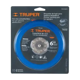 Lijadora Orbital Respaldo de vinil para lijas autoadheribles, PAD-861VI 19389 Truper - Truper 2