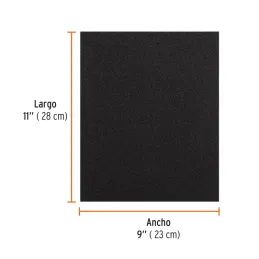 Lijas de Agua G80 x25u 230x280mm CarburoSilicio Truper 11618 - Truper 2