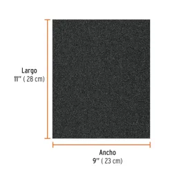 Lijas de Agua G180 x25u 230x280mm CarburoSilicio Truper 11622 - Truper 2