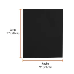 Lijas de Agua G1000 x25u 230x280mm CarburoSilicio Truper 11632 - Truper 2