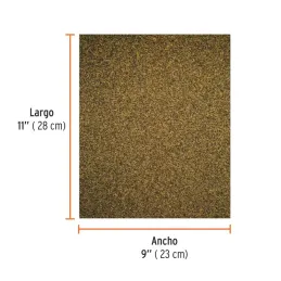Lijas para Madera G80 x25u 230x280mm OAluminio Truper 11610 - Truper 2