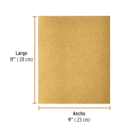 Lijas para Madera G120 x25u 230x280mm OAluminio Truper 11612 - Truper 2
