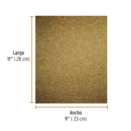 Lijas para Madera G150 x25u 230x280mm OAluminio Truper 11613 - Truper 2