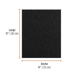 Lijas para Metal G36 x25u 230x280mm Oaluminio Truper 11600 - Truper 2