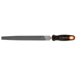 Limas Planas Bastardas 10" x1x5/16" MConfortGrip, Truper 11237 - Truper 1