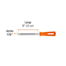 Limas Triangulo Bastardas 5" Ancho 1/2", Mango de Polipropileno, LTP-5M 10917 Truper - Truper 3