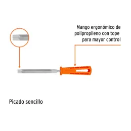 Limas Triangulo Bastardas 5" Ancho 1/2", Mango de Polipropileno, LTP-5M 10917 Truper - Truper 2
