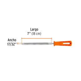 Limas Triangulo Pesado 7", Mango de Polipropileno, LTP-7M 19680 Truper - Truper 3
