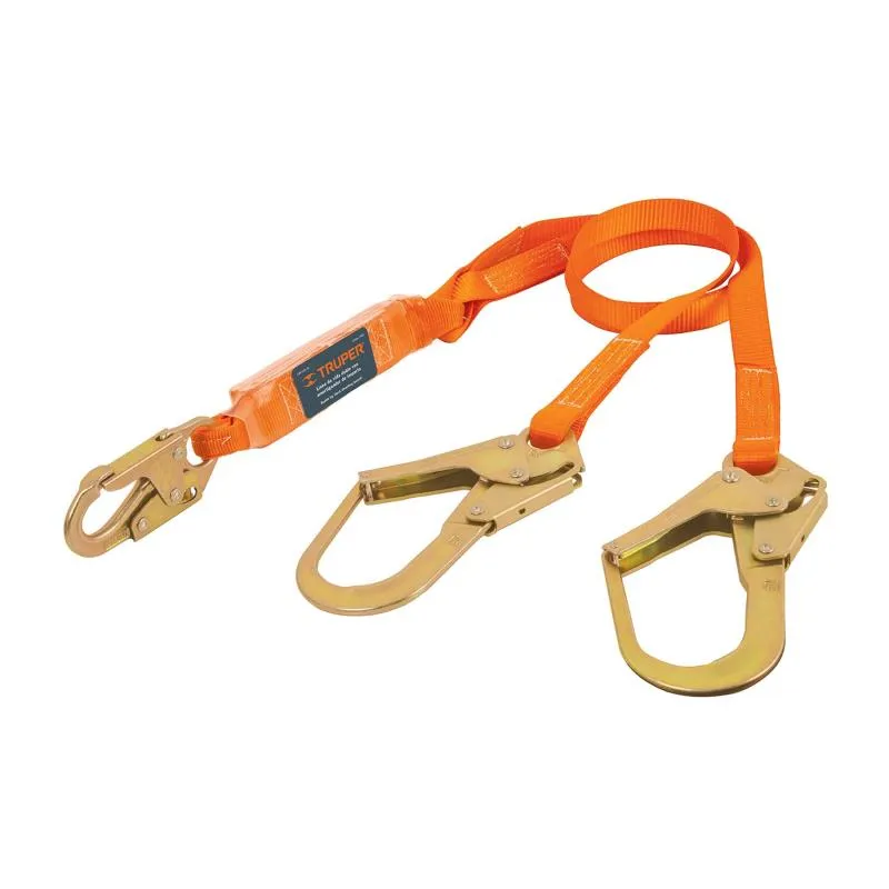Linea de Vida con absorbedor de impacto, Doble Brazo, MFA 1632kg, Certificacion ANSI, CAB-5432-18-A 10509 Truper - Truper 1 Linea de Vida con absorbedor de impacto, Doble Brazo, MFA 1632kg, Certificacion ANSI, CAB-5432-18-A 10509 Truper - Truper 1