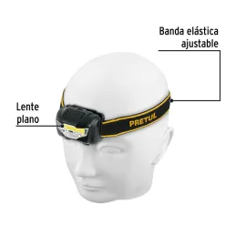 Linternas de Minero 40lm 14m 3PilasAAA Plastico Pretul 27083 - Pretul 2