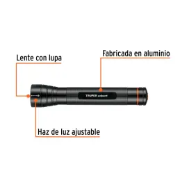 Linternas LED 850lm AltaPontencia 450m 40H 3PilasD Aluminio Truper 18814 - Truper 5