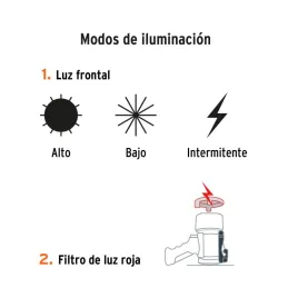 Linternas Led 900lm Recargables AltaPotencia 455m Lampara Truper 102404 - Truper 4