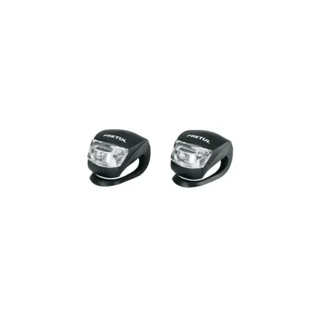 Linternas para Bicicleta 2Led Delantera y Trasera 2CR2032 3V Pretul 27050 -Pretul 1