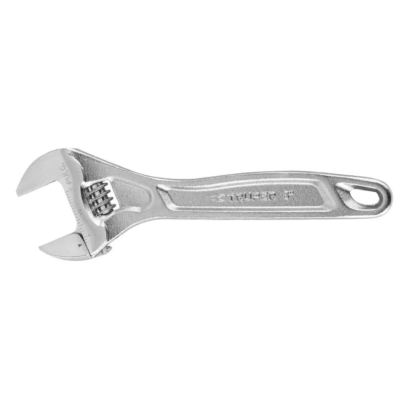 Llave Francesa 8" A1-1/8" Profesionales CrVanadio Cromadas Truper 15506 - Truper 1 Llave Francesa 8" A1-1/8" Profesionales CrVanadio Cromadas Truper 15506 - Truper 1