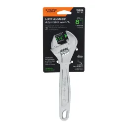 Llave Francesa 8" A1-1/8" Profesionales CrVanadio Cromadas Truper 15506 - Truper 4