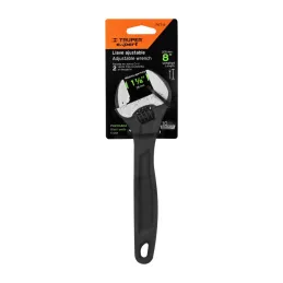 Llave Francesa 8" A1-1/8" Profesionales CrVanadio Fosfatadas Truper 15501 - Truper 4