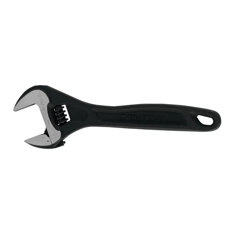 Llave Francesa 8" A1-1/8" Profesionales CrVanadio Fosfatadas Truper 15501 - Truper 1 Llave Francesa 8" A1-1/8" Profesionales CrVanadio Fosfatadas Truper 15501 - Truper 1