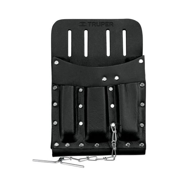 Portaherramientas 7 Compartimientos Poliester Forro PVC con cinturon,  Truper 15312